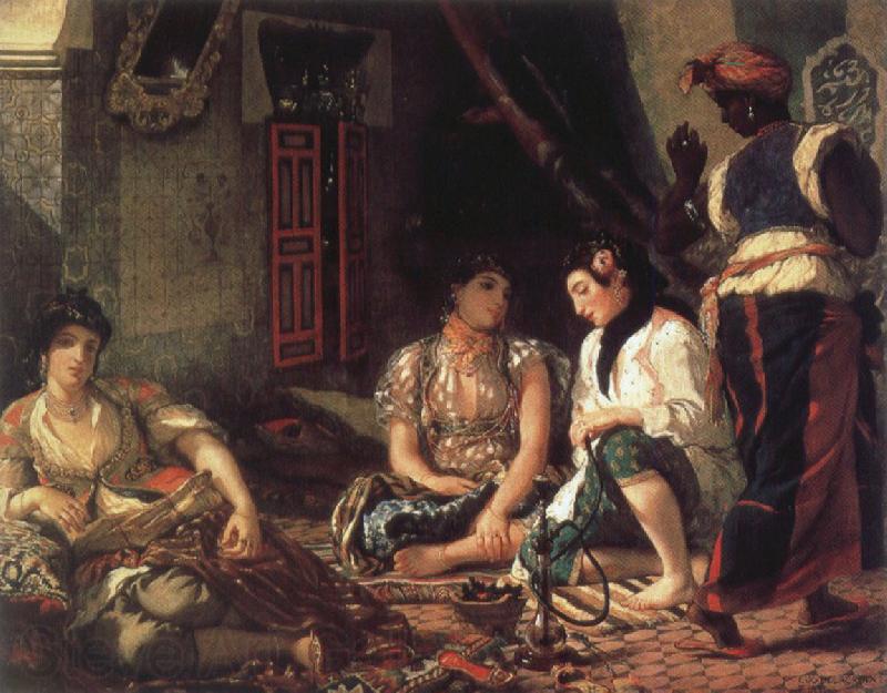 Eugene Delacroix apartment Germany oil painting art